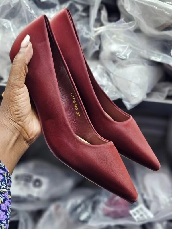Fashion PU Leather High Heels